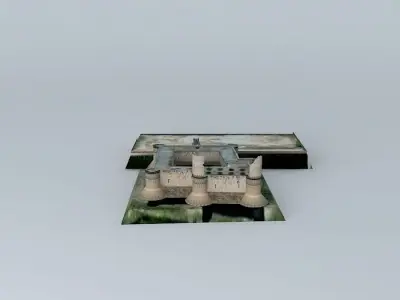 Old Castle 3D model