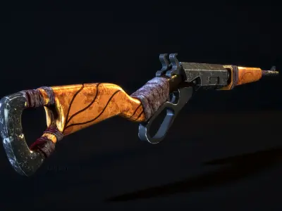 Erron Black Rifle MK11 3D model