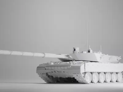 Object 168 Zhestokiy 3D model