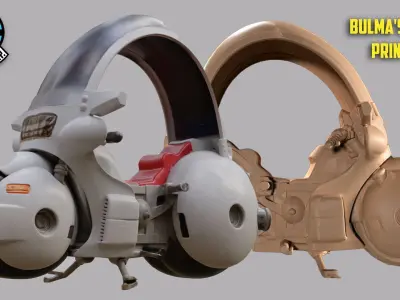 Bulmas Capsule No9 Bike Printable 3D print model