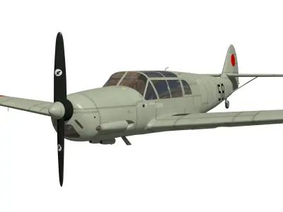 messerschmitt bf108 Taifun 3D model