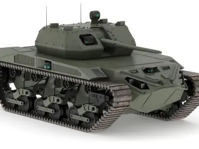 Ripsaw M5 Electric Tank 3D model