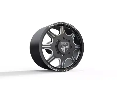 FRONT SPECIALITY FORGED D10 WHEEL 3D MODEL 3D model