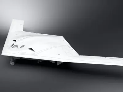 B21 Raider scale moel 3D print model