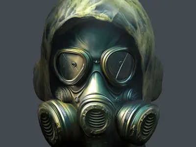 Helmet 3d model military combat Military Low-poly Low-poly Low-poly 3D model