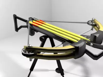 Crossbow - Multiple 3D model