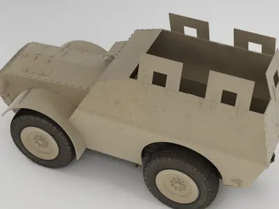 Autoprotetto Fiat Spa AS 37 Balkans 3D model