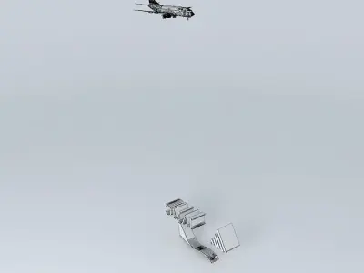 IAMC Boeing 737 300F  2322 Free 3D model