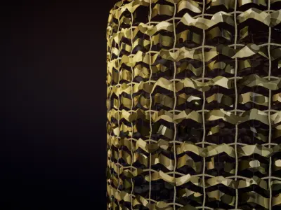 Seamless Camouflage Military PBR Material Net Textures Texture