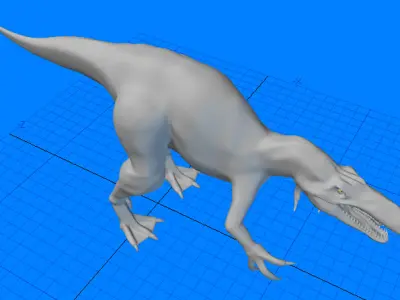 Suchomimus Dinosaur 3D model