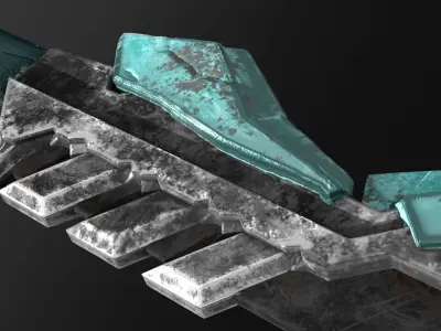 Old Blade Free 3D model