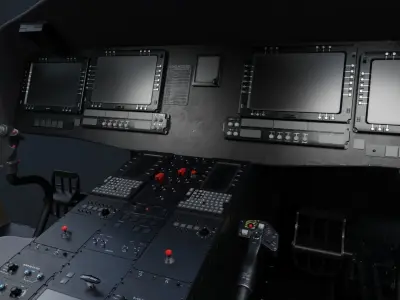 Sikorsky UH-60 Black Hawk plus 7 Skins 3D model