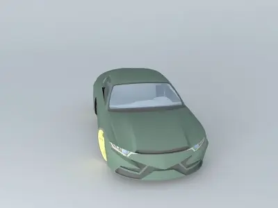 mitsubishi eclipse 1994 remodelado Free 3D model