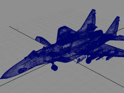 MIG 29 fighter 3D model