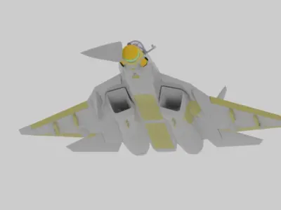 SU-57 Felon 3D model