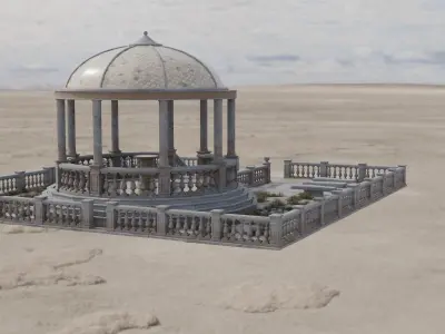 Historical Dome 3D model