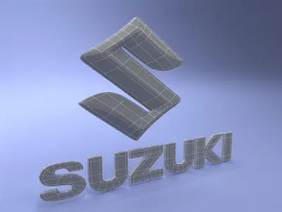 Suzuki SX4 Car Logo 3D model
