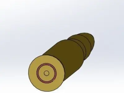 Sniper Bullet Free 3D model