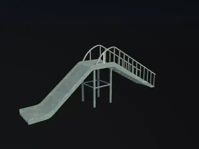 the slide Park Free 3D model