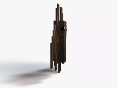 Minecraft Bat Low-poly 3D model