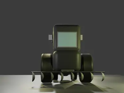 tractor 3d 3D model