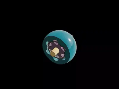 Rzeppa Constant Velocity Ball Joint 3D model