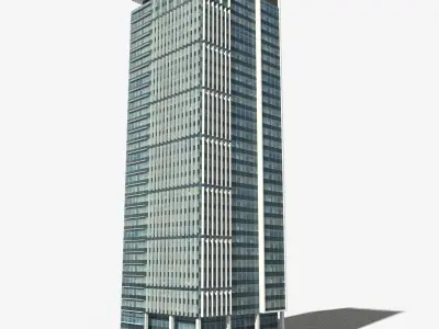 King George Central Low-poly 3D model