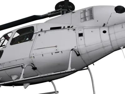 AS355 Ecureuil II 3D model