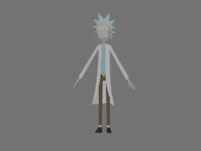 Rick Sanchez 3D model