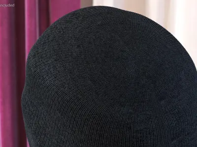 Full Face 3 Hole Balaclava Ski Mask 3D model