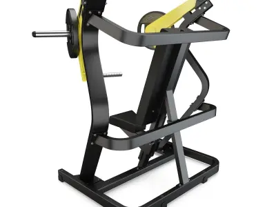 Technogym - Plate Loaded - Incline Chest Press 3D model
