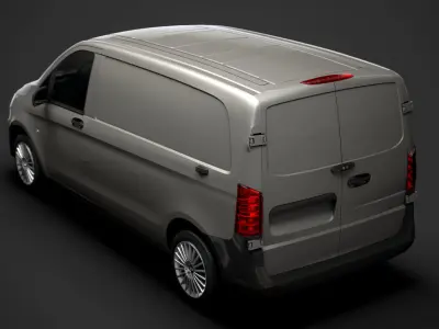 Mercedes Benz Vito Panel Van L1 2019 3D model