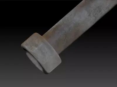 Lead-Pipe Mobster Gangster Style 3D model