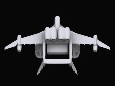 Gundam EF Medea model 3D model