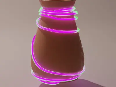 Magic Vase Free 3D model