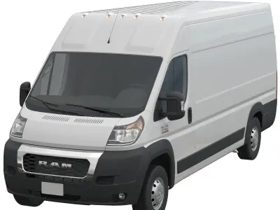 2021 RAM PROMASTER 2500 3500 Cargo Van 159 MAXI 3D model