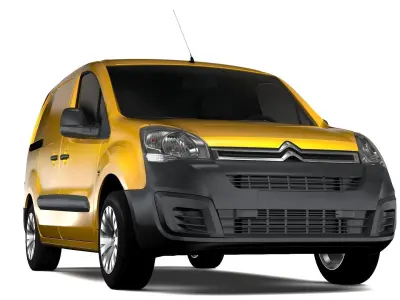 Citroen Berlingo Van L1 2slidedoors 2017 3D model