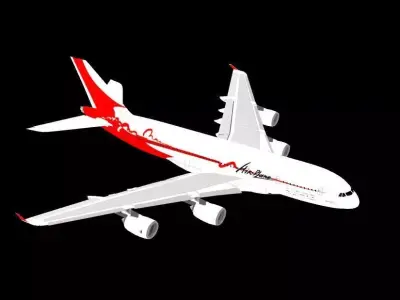 3d modelling air craft 3D model