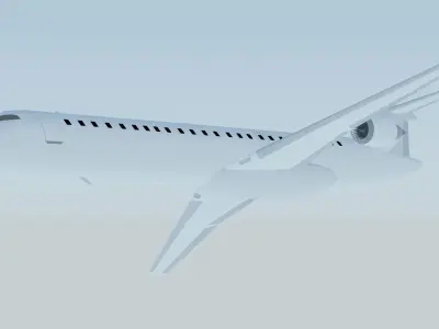 Bombardier CRJ-900 3D model