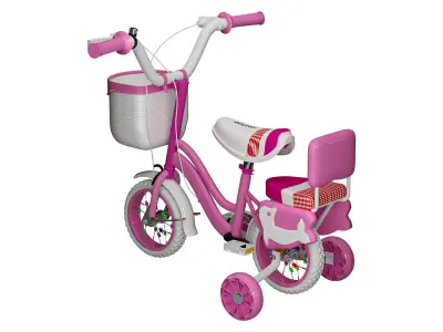 Children 4-Walk for Boys and Girls Aged 3-10 3D model