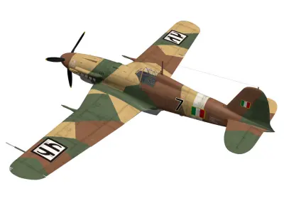 Fiat G55 Centauro Serie1 3D model