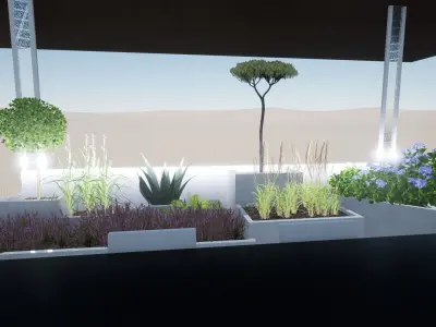 Canopy 3D model 2