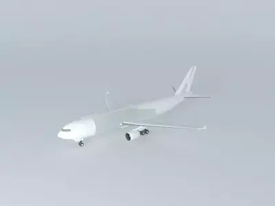 Airbus A300 600F FedEx at LAX Free 3D model