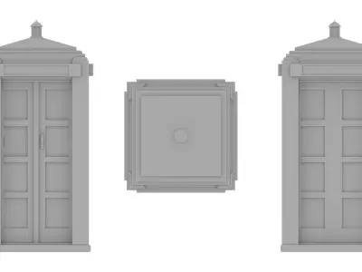 Tardis Prop 3D model
