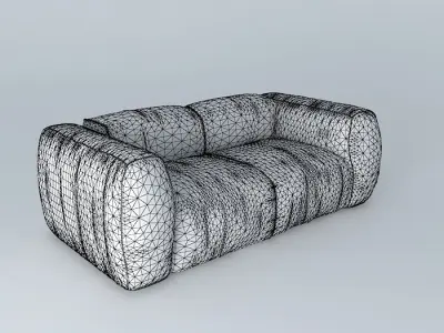 Couch Dundo Free 3D model