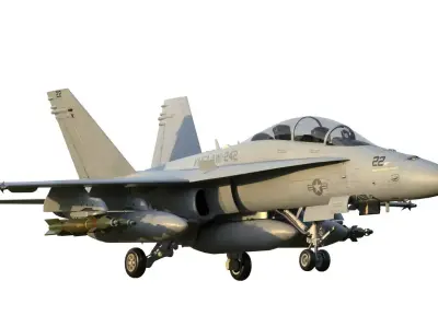 F-18 Hornet 3D model