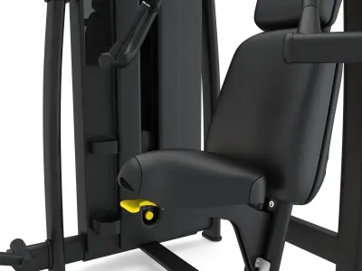 Technogym - Selectorised - Chest Press 3D model