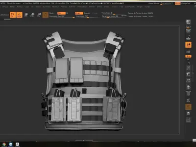 TACTICAL VEST 3D model