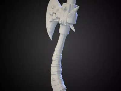 Stylized Axe 19 3D model