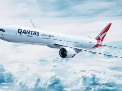 Boeing 777-300ER 3D model